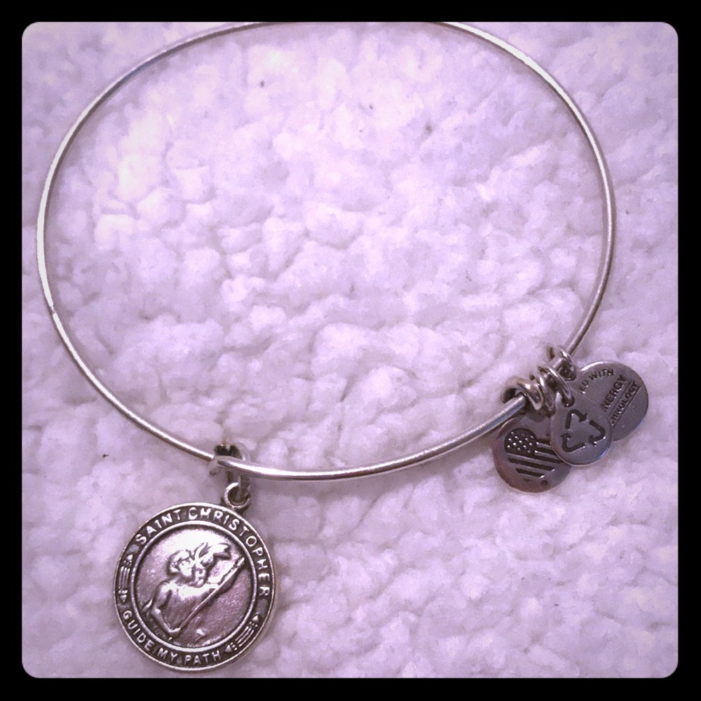 Alex and Ani St. Christopher bangle
